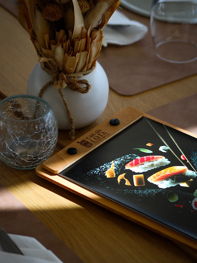 menu sushi cais
